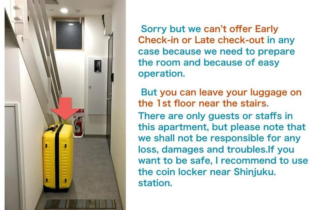 도쿄 【Great Location!】Near Shinjuku Sta./Girls #302 아파트 외부 사진